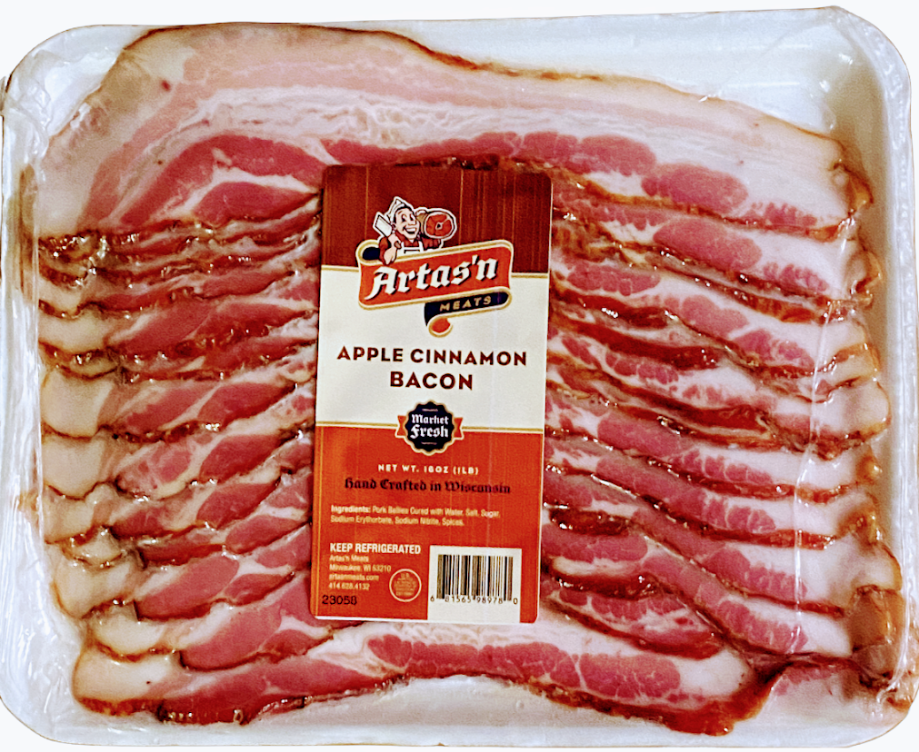 Apple Cinnamon Slab Bacon Sliced